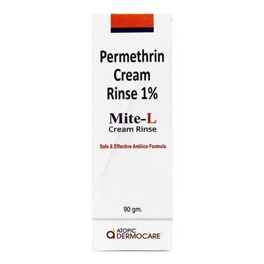 MITE L 1% Cream Rinse 90gm - Global Surgicals