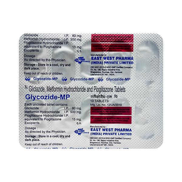 GLYCOZIDE MP Tablet 10's