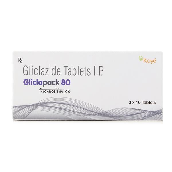 Gliclapack 80mg Tablet 10'S