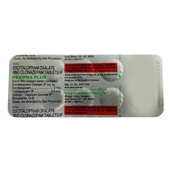 Rexipra Plus Tablet 10'S