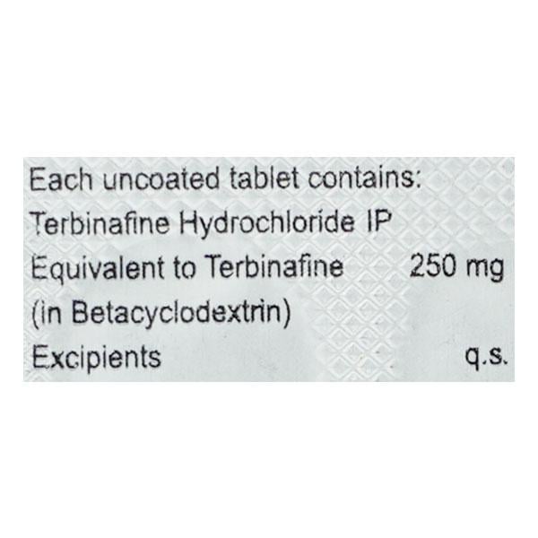 Tebisure 250mg Tablet 7'S