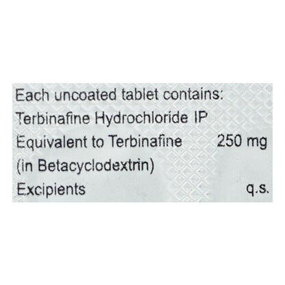 Tebisure 250mg Tablet 7'S
