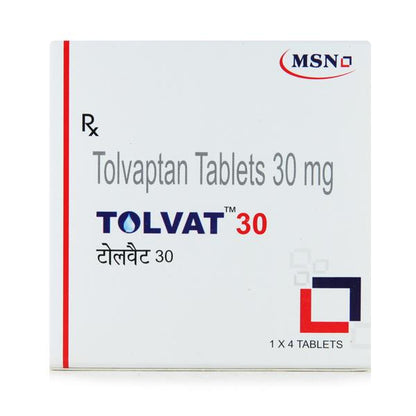 Tolvat 30mg Tablet 4'S