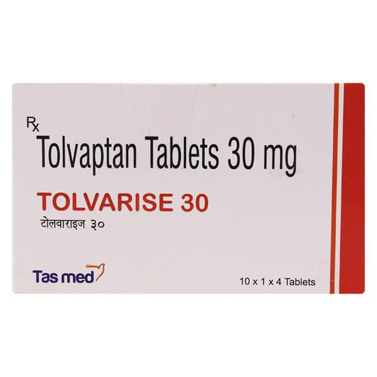 TOLVARISE 30 Tablet 4's