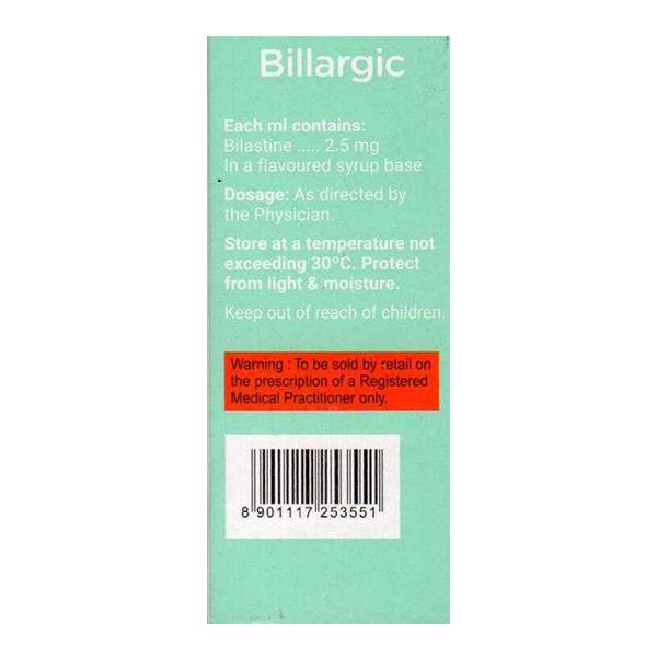 BILLARGIC Oral Solution 60ml