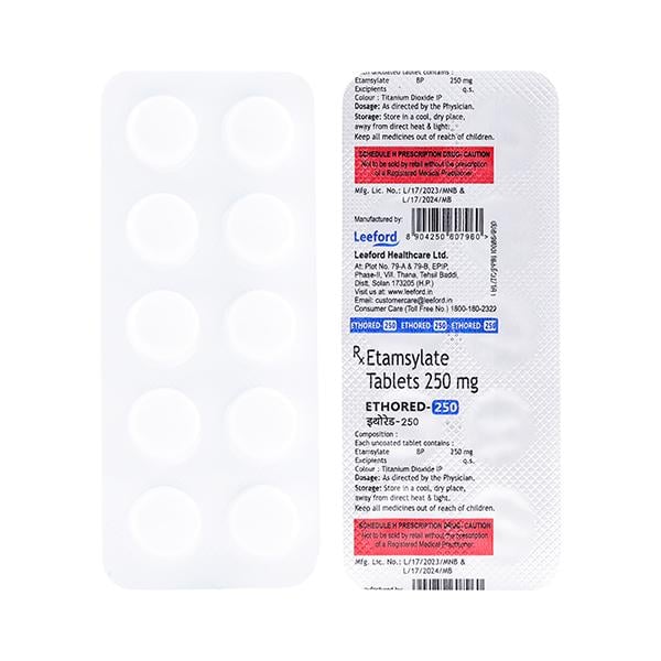 ETHORED 250 Tablet 10's