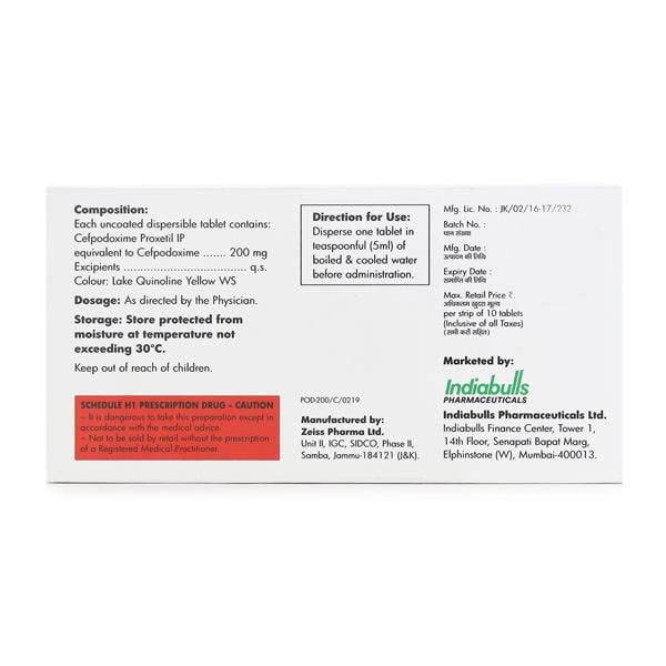 IBIPOD 200mg Tablet 10's