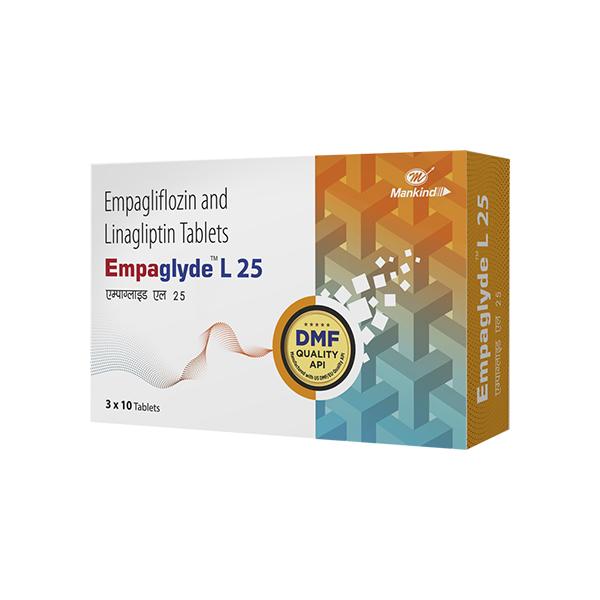 EMPAGLYDE L 25 Tablet 10's