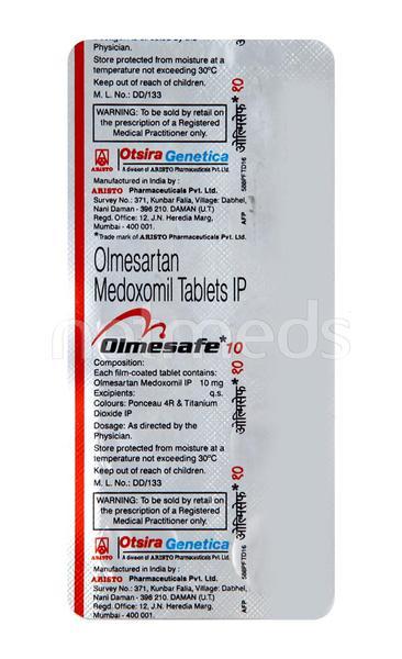 Olmesafe 10mg Tablet 10'S