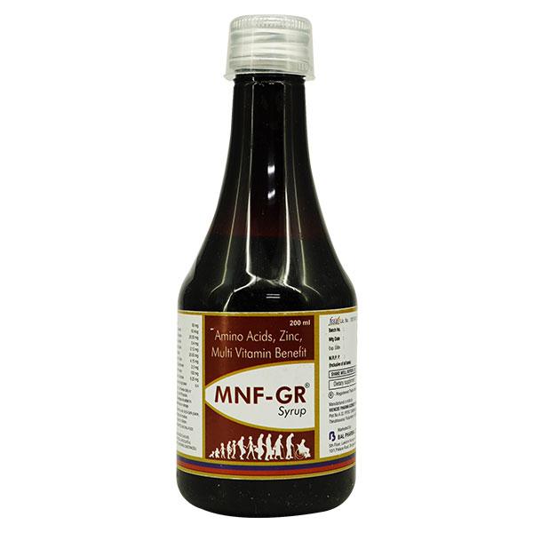 MNF GR Syrup 200ml - Global Surgicals
