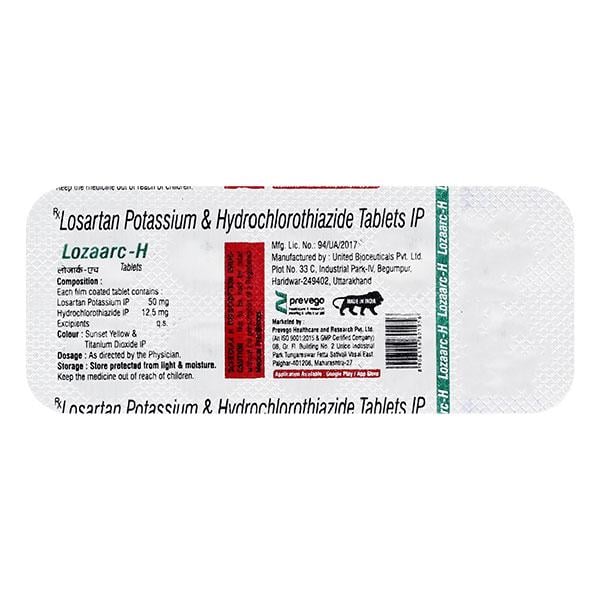 LOZAARC H Tablet 10's