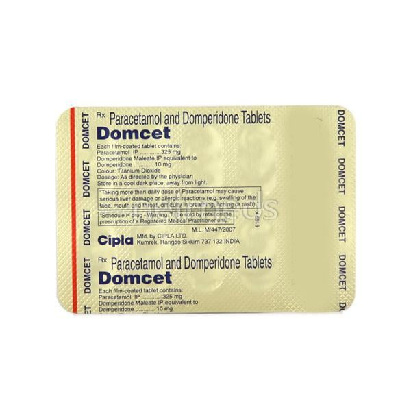 Domcet Tablet 10'S
