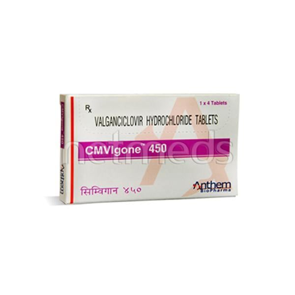 Cmvigone 450mg Tablet 4'S