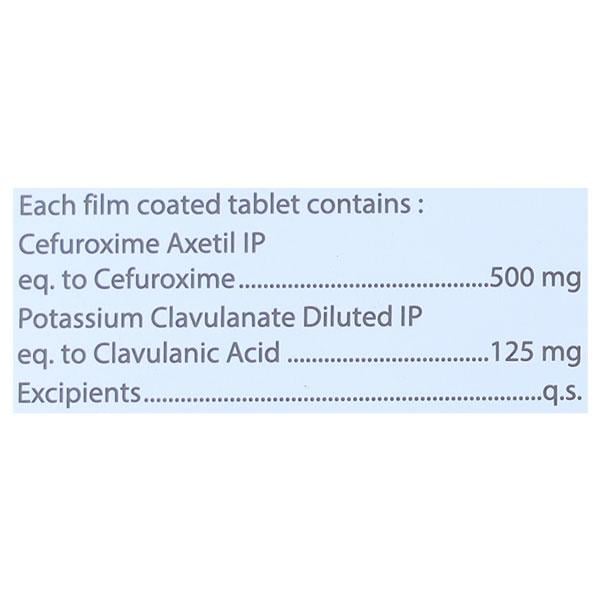 BENCEF CV 625mg Tablet 10's