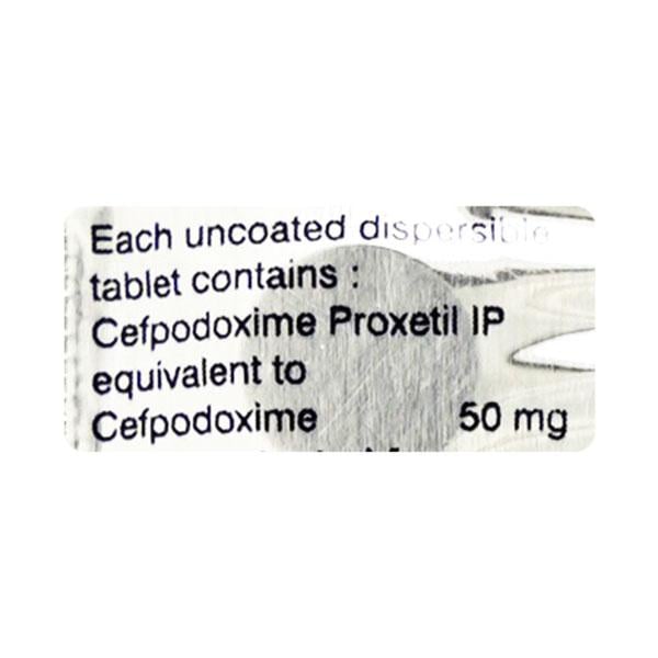 Doxcef DT 50mg Tablet 10'S