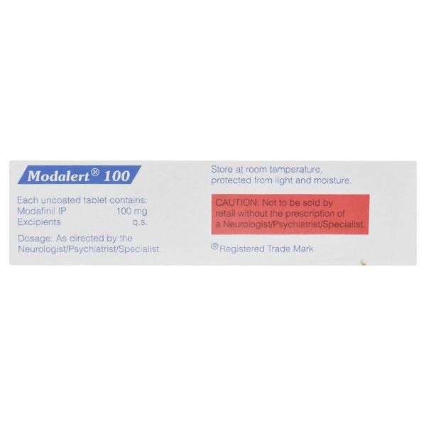 Modalert 100mg Tablet 10'S - Global Surgicals