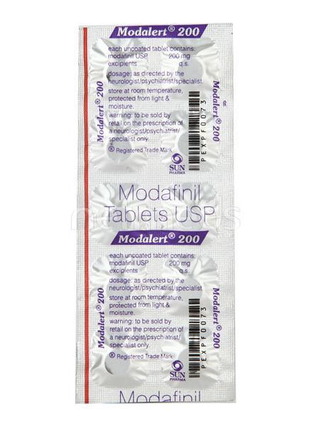 Modalert 200mg Tablet 10'S - Global Surgicals