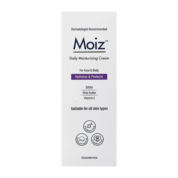 MOIZ DAILY MOISTURIZING FOR FACE & BODY Cream 50gm - Global Surgicals