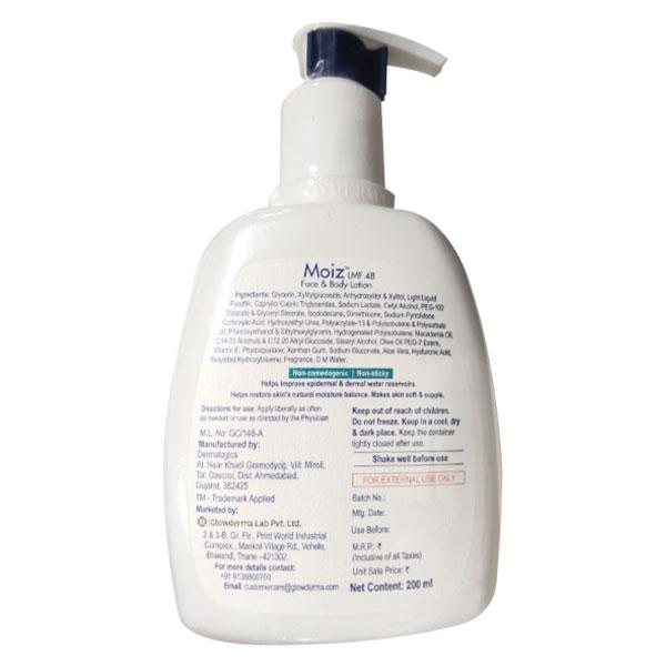 MOIZ LMF 48 FACE & BODY Lotion 200ml - Global Surgicals