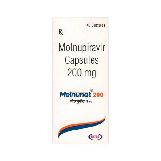 MOLNUNAT 200 Capsule 40's - Global Surgicals