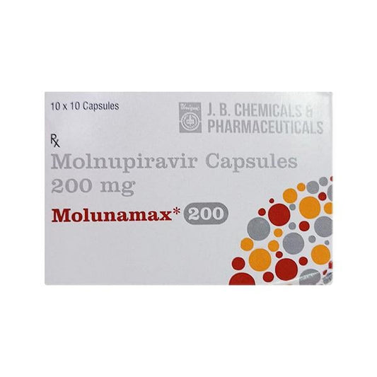 MOLUNAMAX 200 Capsule 10's - Global Surgicals