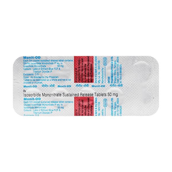 Monit OD Tablet 10'S - Global Surgicals