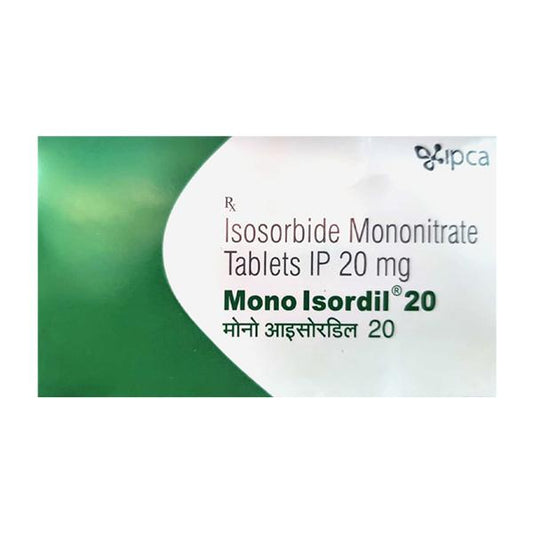 Mono Isordil 20mg Tablet 10'S - Global Surgicals