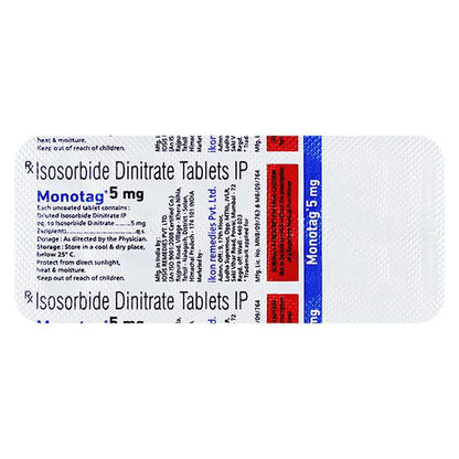 MONOTAG 5mg Tablet 10's - Global Surgicals
