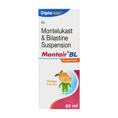 MONTAIR BL Mango Flavour Suspension 60ml - Global Surgicals