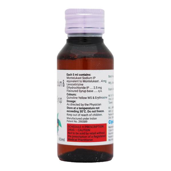 Montair LC Kid Syrup 60ml - Global Surgicals