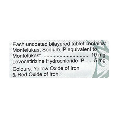 MONTAIR LC Tablet 15's - Global Surgicals