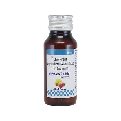 MONTASMA L KID Mixed flavour Oral suspension 60ml - Global Surgicals