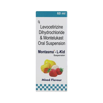 MONTASMA L KID Mixed flavour Oral suspension 60ml - Global Surgicals