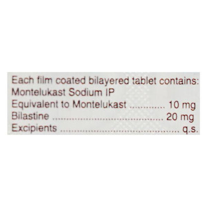 MONTECIP BL Tablet 10's - Global Surgicals