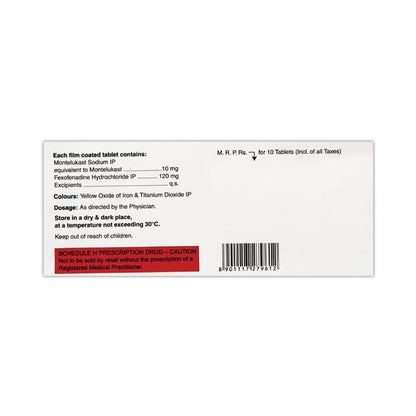 MONTECIP FX Tablet 10's - Global Surgicals