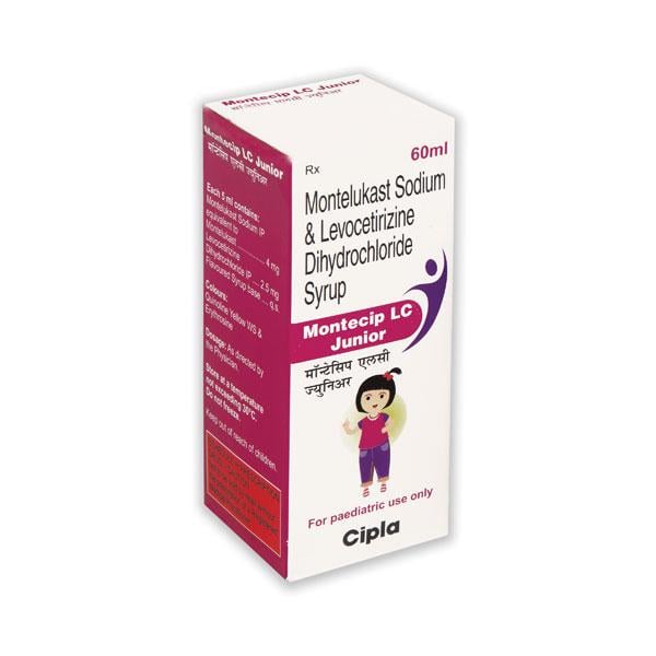 MONTECIP LC JUNIOR Syrup 60ml - Global Surgicals
