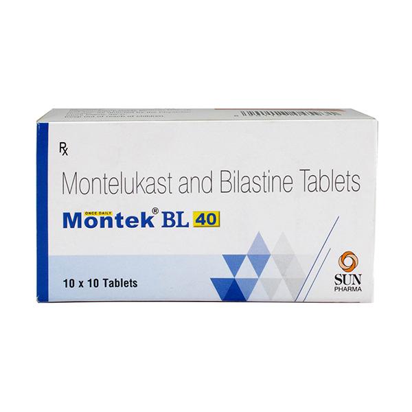 MONTEK BL 40 Tablet 10's - Global Surgicals