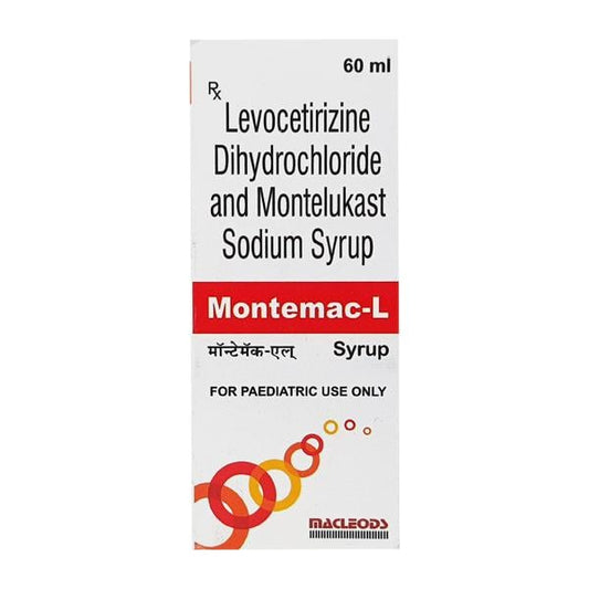 Montemac L Syrup 60ml - Global Surgicals
