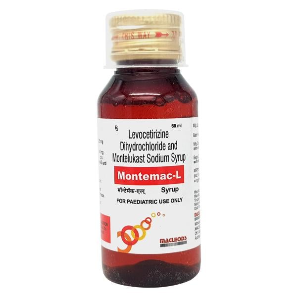 Montemac L Syrup 60ml - Global Surgicals