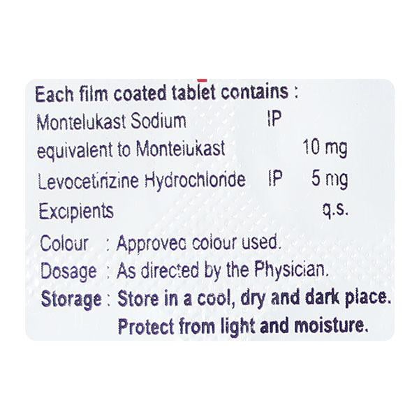 MONTEPEX L Tablet 10's - Global Surgicals