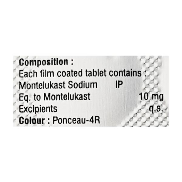 MONTEVAC 10 Tablet 10's - Global Surgicals