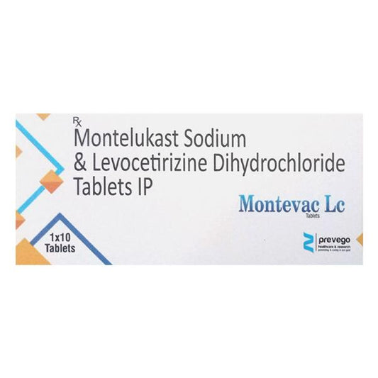 MONTEVAC LC Tablet 10's - Global Surgicals