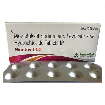 MONTEVIT LC Tablet 10's - Global Surgicals