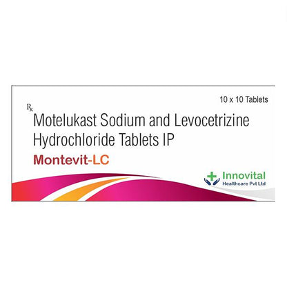 MONTEVIT LC Tablet 10's - Global Surgicals