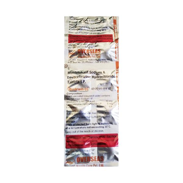 MONTEWIN LC Tablet 10's - Global Surgicals