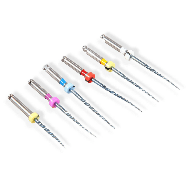 Mothers Dental Flexer Heat Activation Engine Used Assorted NiTi Rotary Files - Global Surgicals