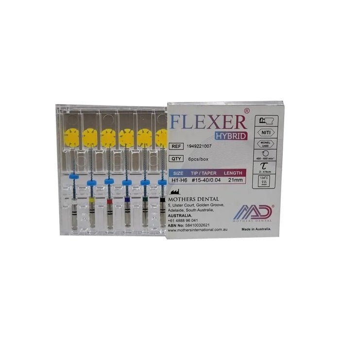 Mothers Dental Flexer Hybrid Refills NiTi Rotary Files - Global Surgicals