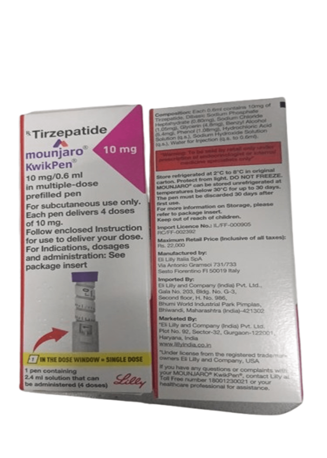 Mounjaro 10Mg Kwikpen - Global Surgicals