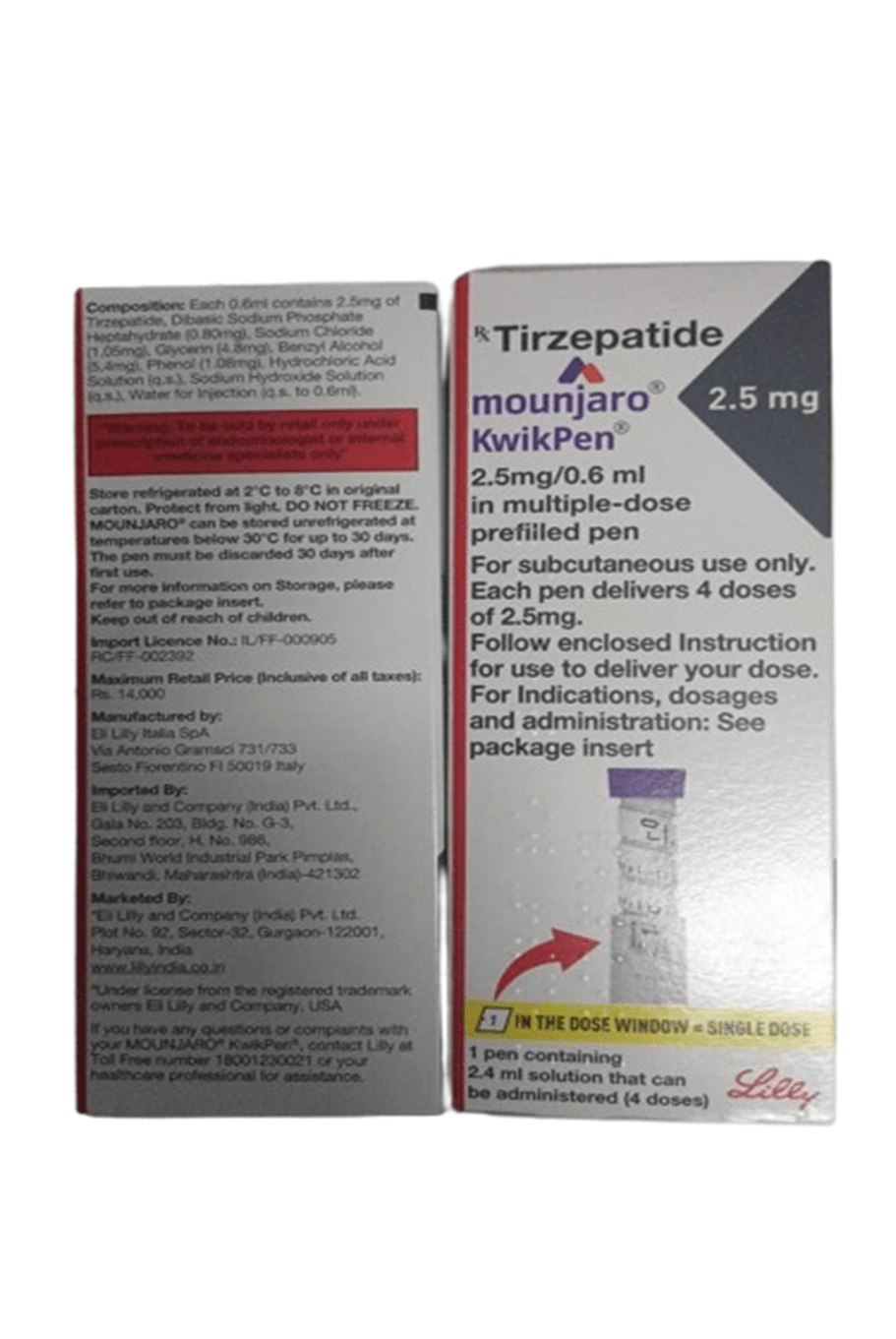 Mounjaro 2.5Mg Kwikpen - Global Surgicals