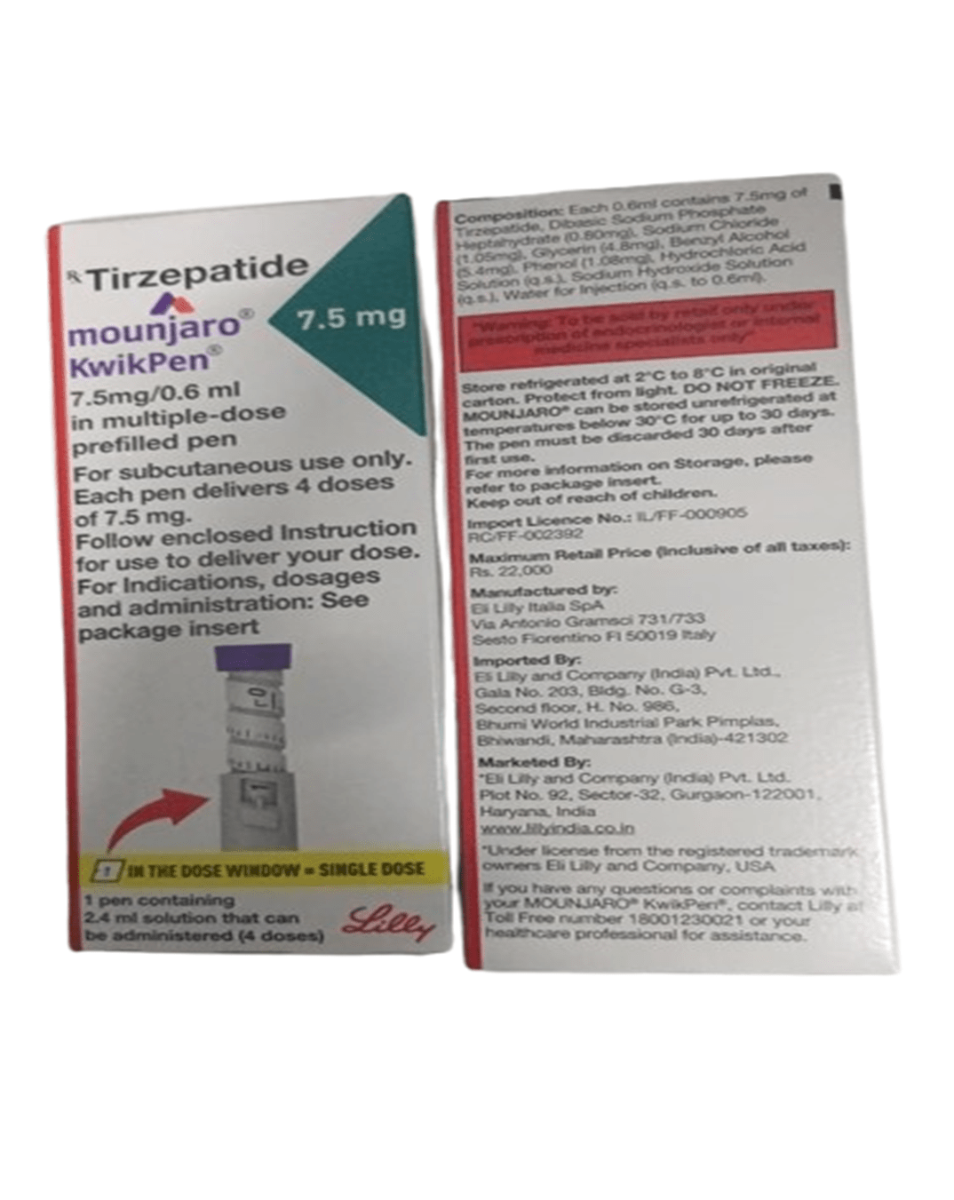 Mounjaro 7.5Mg Kwikpen - Global Surgicals